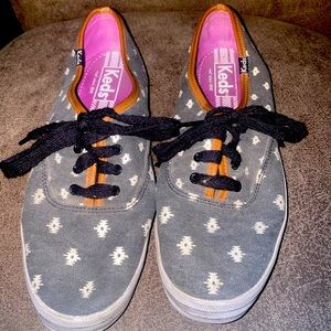 Patterned Keds